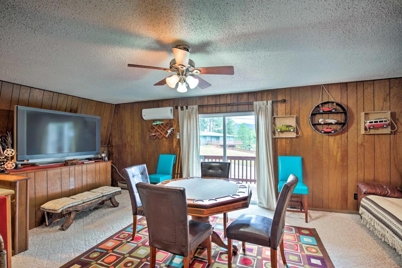 Ruidoso Cabin With Deck And Grill Less Than 3 Mi To Race Track Villa Kültér fotó