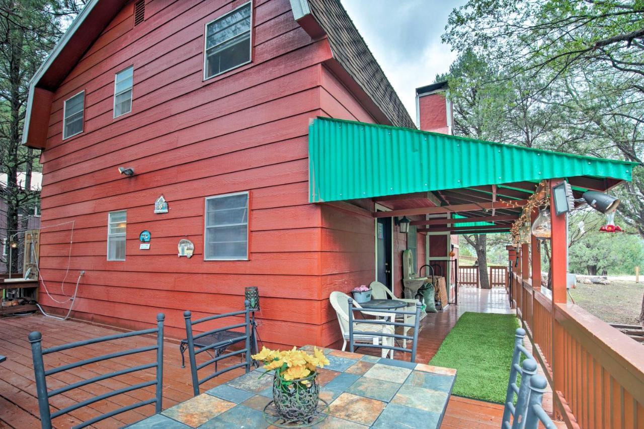 Ruidoso Cabin With Deck And Grill Less Than 3 Mi To Race Track Villa Kültér fotó
